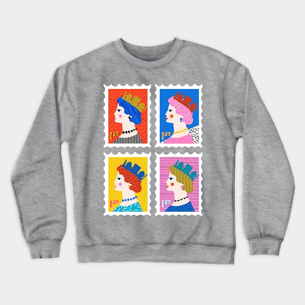 Queen Crewneck Sweatshirt by wacka